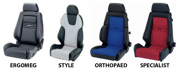 Fotele samochodowe ergonomiczne Recaro