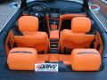 BMW M3 Cabrio neue orange Lederausstattung aus der Lamborghini Kollektion