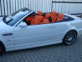 BMW M3 Cabrio new orange leather upholstery from the Lamborghini collection